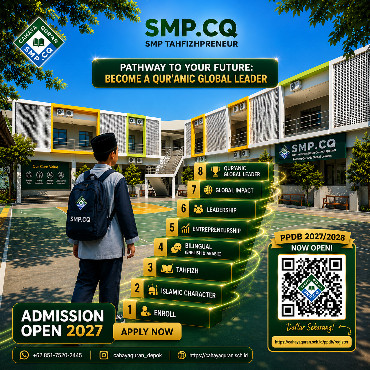 Admission Open 2027 SMP.CQ